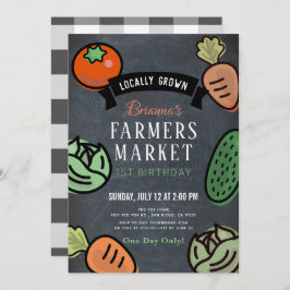 Convite para primeiros aniversarios de painéis de