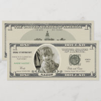 Convite para Projeto de Lei de Dólar para um Prime