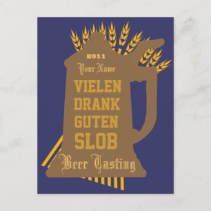 Convite para Prova de Cerveja