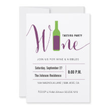 Convite Para Provando De Vinho Russo Da Coleção De