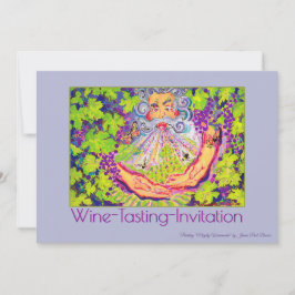 Convite para Provandos de vinho "Vencedor Poderoso