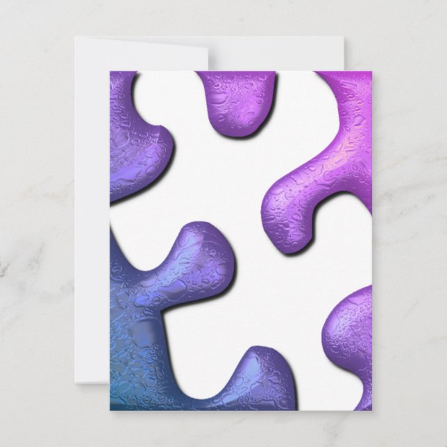 Convite para Quebra-cabeça de Jigsaw (Frente)