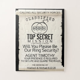 Convite para Quebra-cabeça do Bearer do Anel