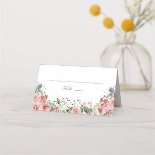 Convite para Quinceañera Floral Rosa Elegante