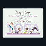 Convite para raparigas Yoga<br><div class="desc">Mantenha calma e carregar com nosso convite às garotas de Yoga. Concebida por Freepik. () A placa é fácil de personalizar com o seu texto, fonte, cor da fonte, opções de forma de papel e escolha de seis tipos de papel.() Não exatamente o que você está procurando? Todos os nossos...</div>