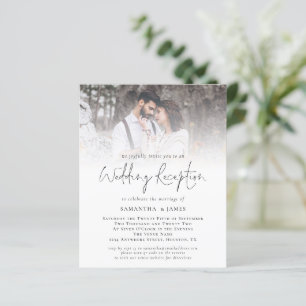 Convite para Recepção de casamento de Fotografia