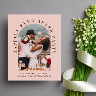 Convite para Recepção de casamento de Fotografias 