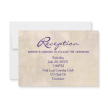 Convite para Recepção de casamento Floral