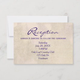 Convite para Recepção de casamento Floral