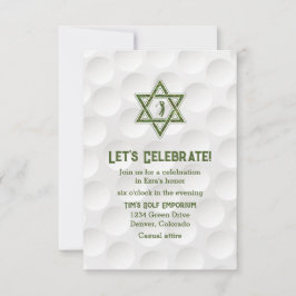 Convite para Recepção do Bar Mitzvah com Tema de G