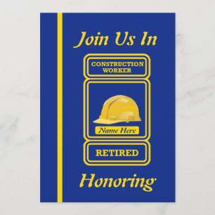 Convite para Reforma do Trabalhador de Construção