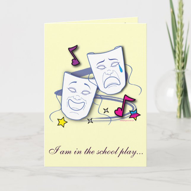 Convite para Reprodução Escolar: Personalizável (Frente)