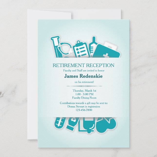 Convite para Retirada de Fornecimentos Médicos (Frente)