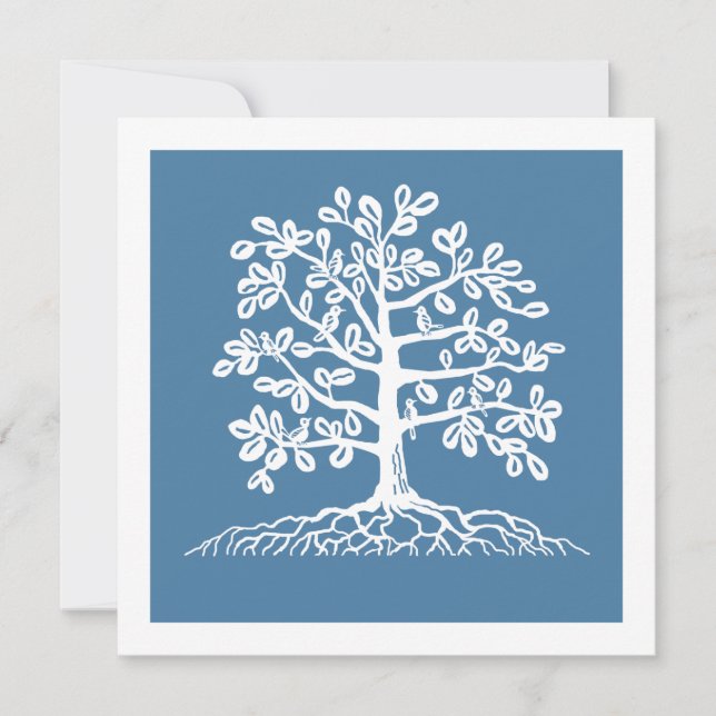 Convite para reunião da árvore genealógica (Frente)