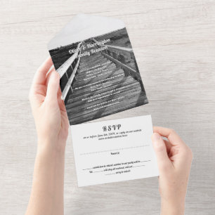 Convite para Reunião da Família Boardwalk com RSVP