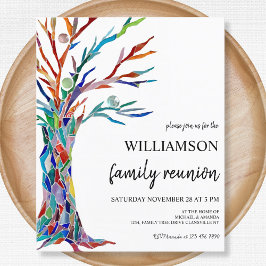 Convite para Reunião da Família de Árvores de Famí