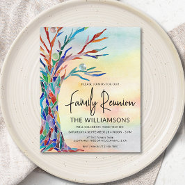 Convite para Reunião da Família de Árvores de Famí