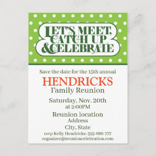 Convite para Reunião Familiar