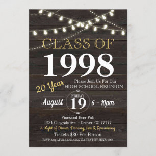 Convite para Reunião - Qualquer Ano!