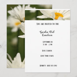 Convite para Rosa do Garden Luncheon