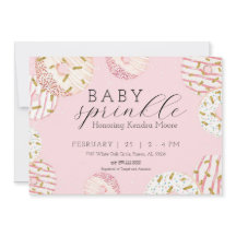 Convite para Rosquinha de Baby Sprinkle