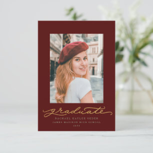 Convite para Script do Milênio Dourado e Maroon