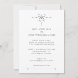 Convite Para sempre, Bella e Edward Wedding