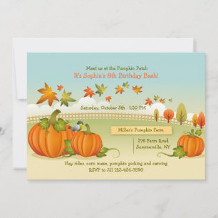 Convite para Separação de Bombas de Outono