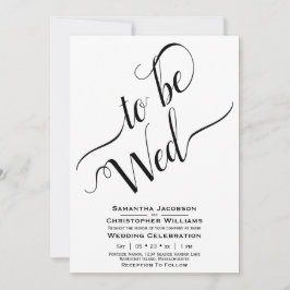 Convite Para Ser Casado Caligrafia Simples Elegante Casame