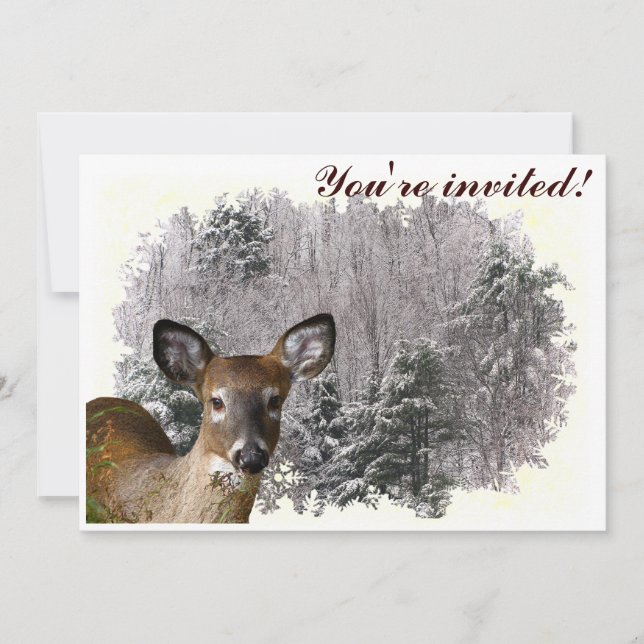 Convite para solstício de inverno para Colinas con (Frente)