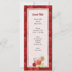 Convite para Strawberry Daiquiri