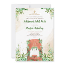 Convite para Sukhmani Path e convite para Digital 