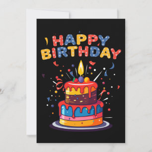 Convite para Suprimentos do Tema de Festa de Anive