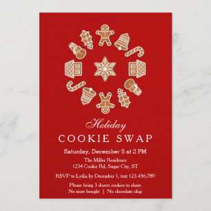 Convite para Swap de Cookies da Frota de Natal