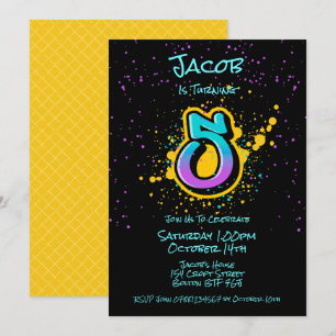 Convite para Tabulação de grafite