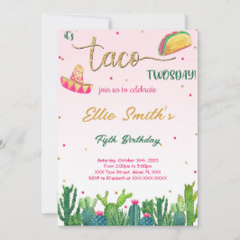 Convite para Taco