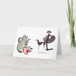 Convite para Tea - Greyhound e Lady Rico