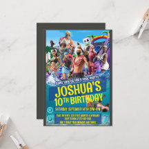 Convite para temas de jogo