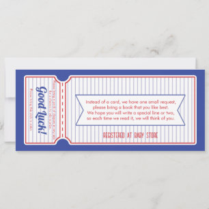 Convite para Tíquete de Baseball