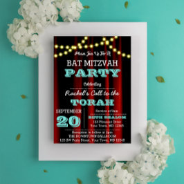 Convite para Todas as Ocasões Luzes de Teatro Aqua