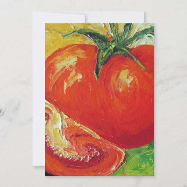 Convite para Tomate (Frente)