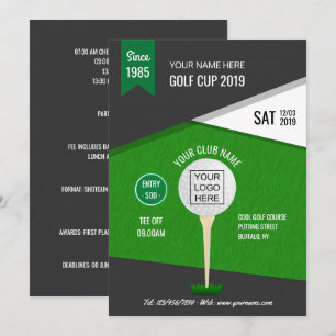 Convite para Torneio de Golf Clube/Corporativo
