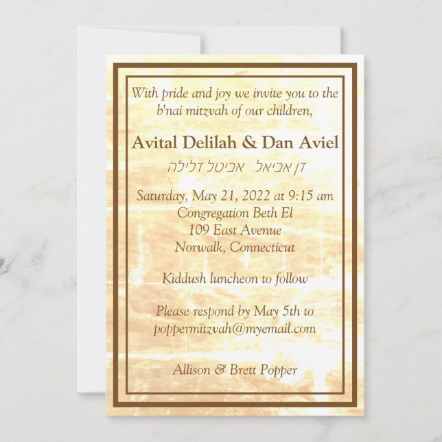 Convite para Tradição de ouro (Frente)