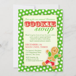 Convite para Troca de Cookies de Natal