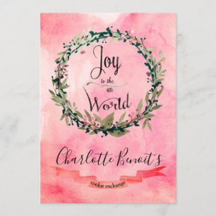 Convite para troca de cookies Joyful 2