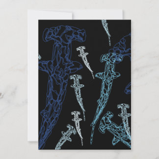 Convite para tubarão-martelo