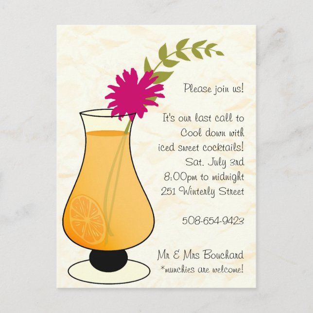 Convite para Última Chamada (Frente)