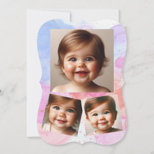 convite para um cartão de festa de aniversário