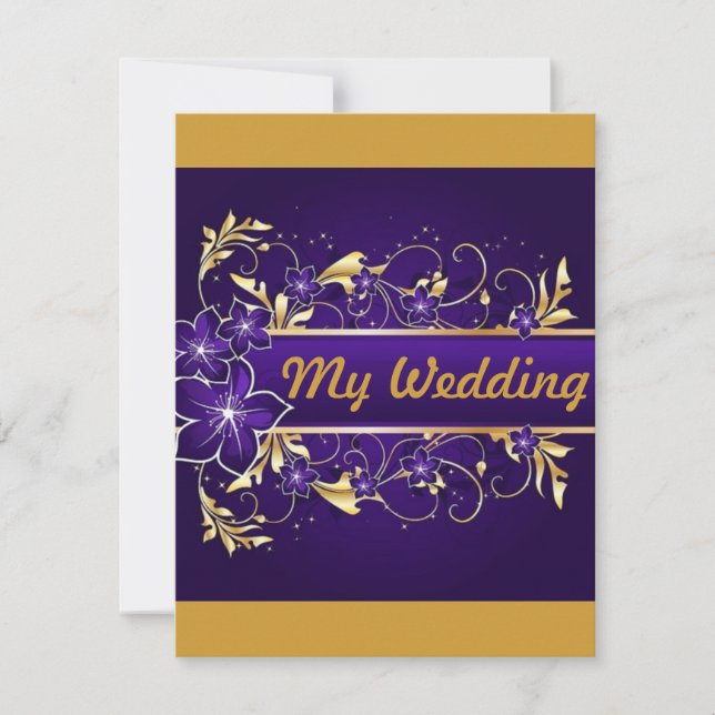 Convite para um evento henna mehndi (Frente)