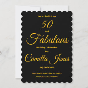 Convite para uma Festa de 50 Anos